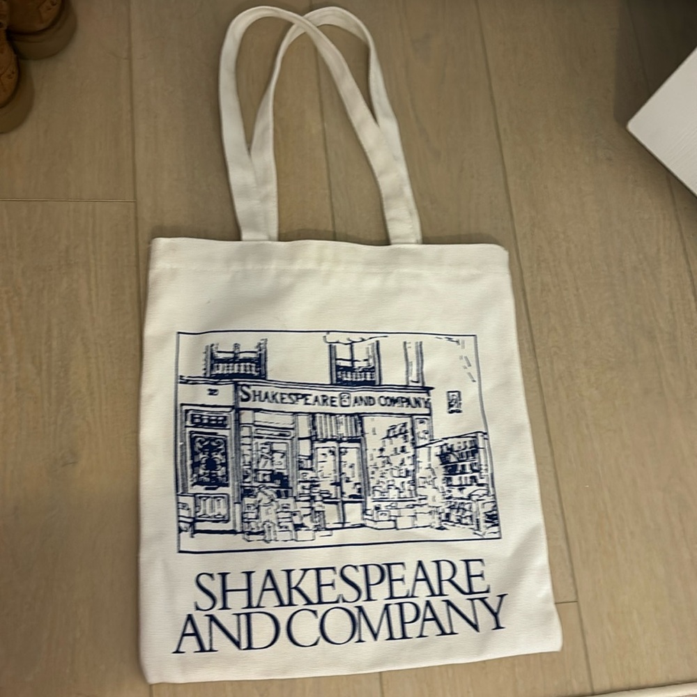 Shakespeare and company tote bag